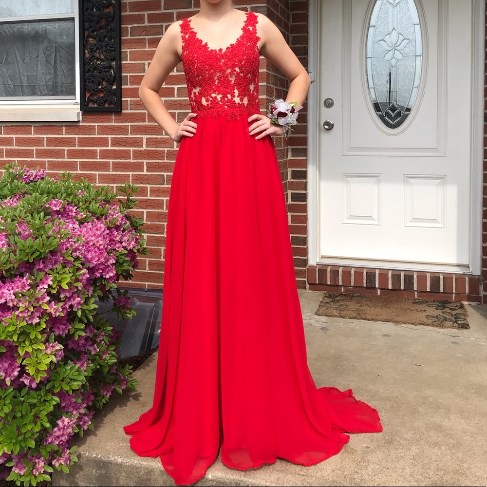 Zoey Grey Prom Dress